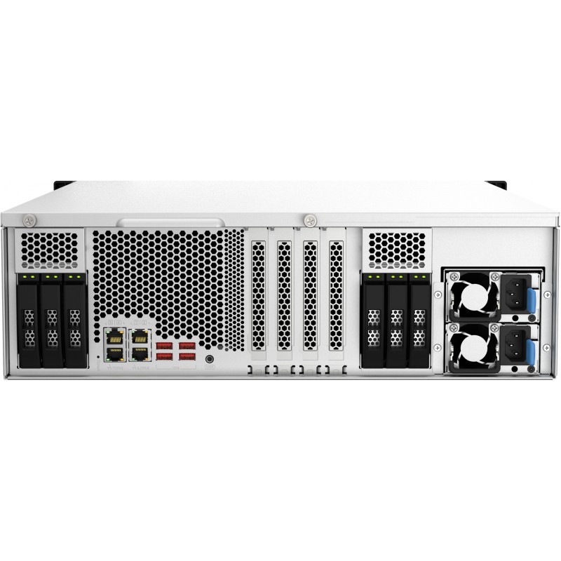 Buy QNAP TS-h2287XU-RP - E-2378 Xeon 8C/16T 2.6–4.8GHz - 64GB ECC DDR4, 22-bay... in Cyprus, Nicosia, Limassol, Larnaka, Pafos