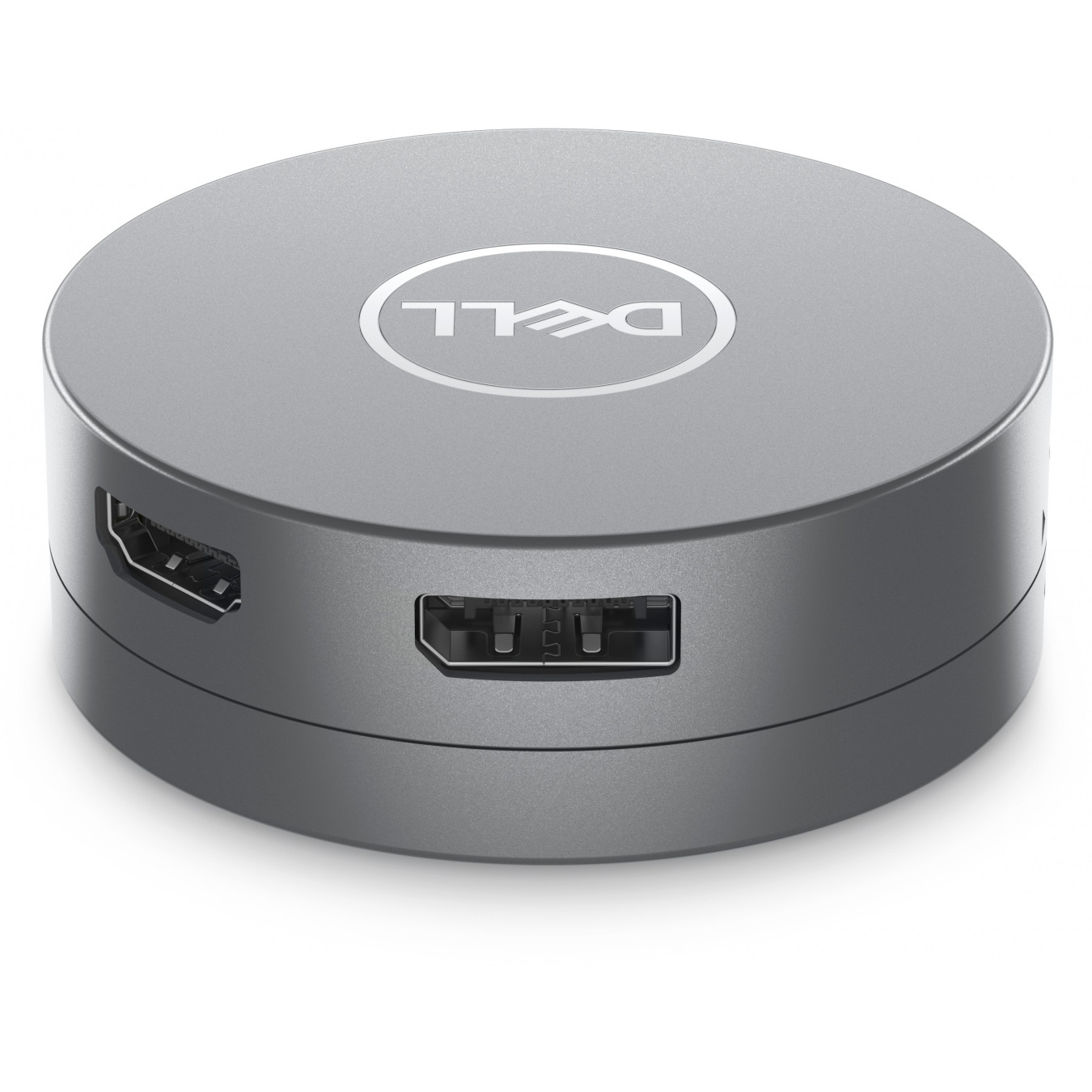 Dell DA305 USB-C 6-in-1 Multiport Adapter - HDMI, DisplayPort, VGA, 2x USB-A, USB-C, Gigabit Ethernet, 90W - Silver