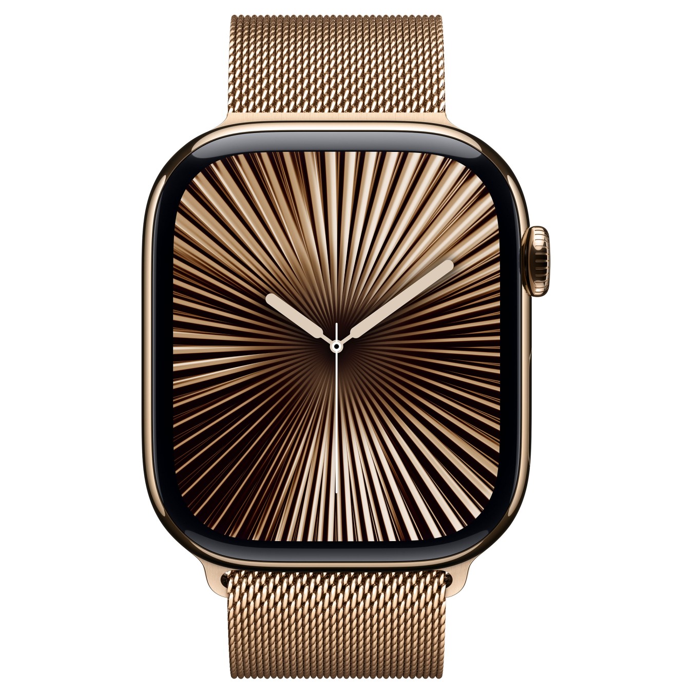 Buy APPLE Watch Series 10 GPS + Cellular 46mm Gold Titanium Case with Gold Milanese Loop - M L in Cyprus, Nicosia, Limassol, Lar