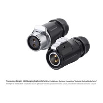 Buy Good Connections Industrie-Stecker S1 - Power 2-Pin M20 in Cyprus, Nicosia, Limassol, Larnaka, Pafos