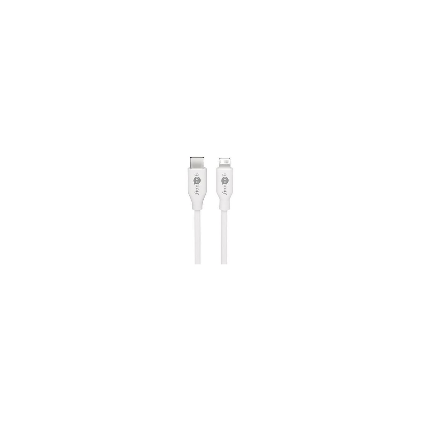 Buy Goobay Lightning - USB-C Kabel, 1,0 m, weiß in Cyprus, Nicosia, Limassol, Larnaka, Pafos