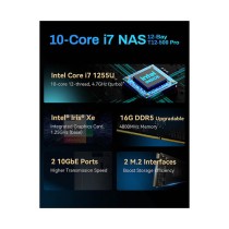 Buy 12-BAY TerraMaster T12-500 Pro Intel i7-1255U 16GB DDR5 in Cyprus, Nicosia, Limassol, Larnaka, Pafos