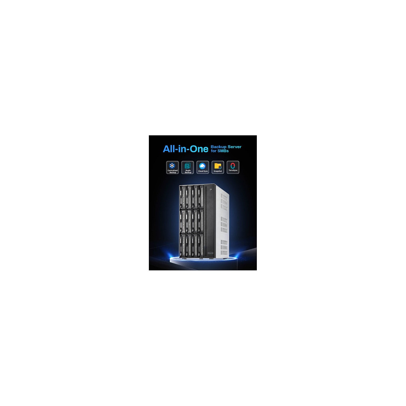 Buy 12-BAY TerraMaster T12-500 Pro Intel i7-1255U 16GB DDR5 in Cyprus, Nicosia, Limassol, Larnaka, Pafos