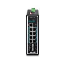 Buy TRENDnet TI-PG1284i 12 Port Rail Switch in Cyprus, Nicosia, Limassol, Larnaka, Pafos