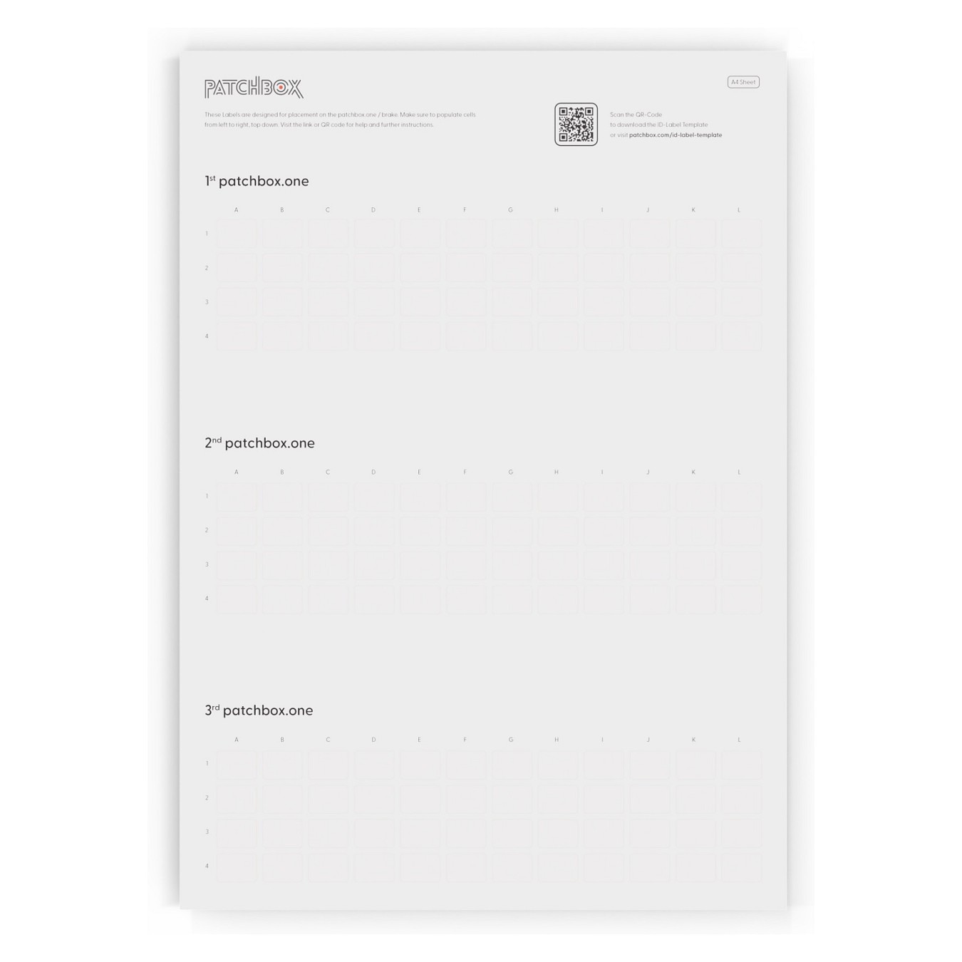 Buy PATCHBOX ID Labels Kabel-Kennzeichnungsetiketten (VPE 96) in Cyprus, Nicosia, Limassol, Larnaka, Pafos