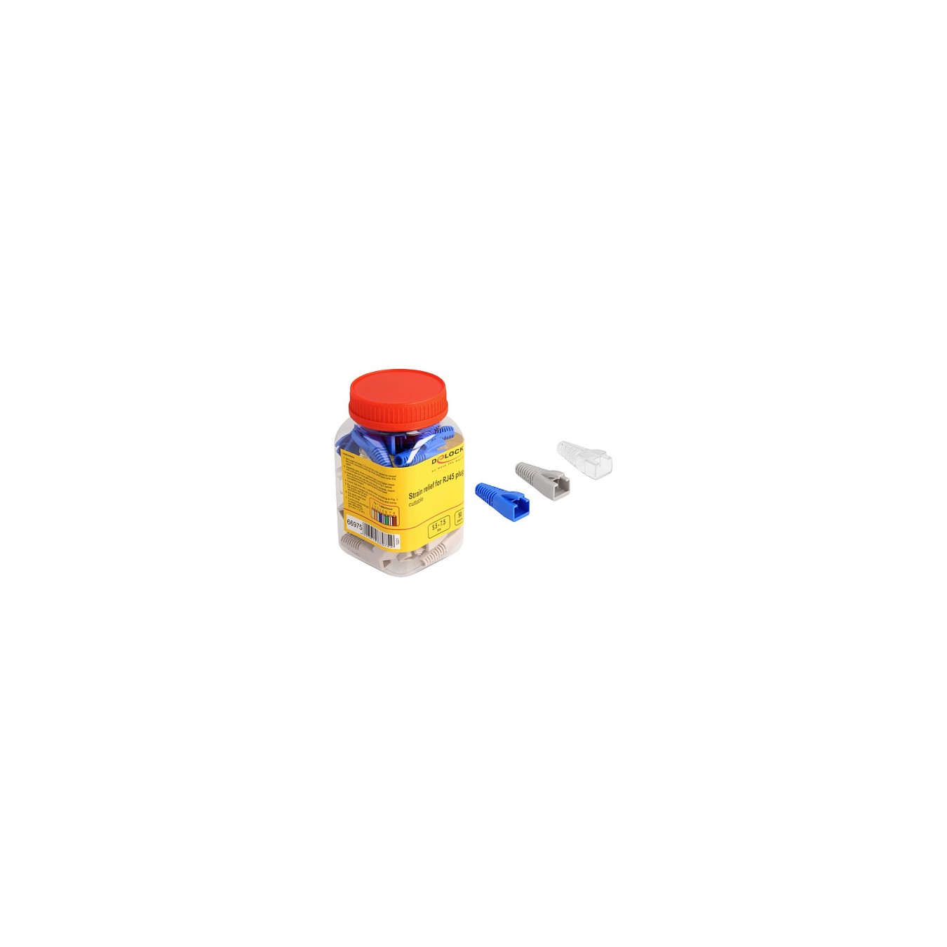 Buy Knickschutztülle für RJ45 Stecker schneidbar 50er Set farbig in Cyprus, Nicosia, Limassol, Larnaka, Pafos