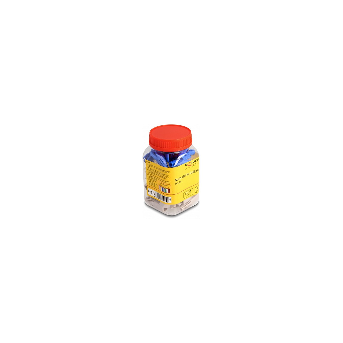 Buy Knickschutztülle für RJ45 Stecker schneidbar 50er Set farbig in Cyprus, Nicosia, Limassol, Larnaka, Pafos