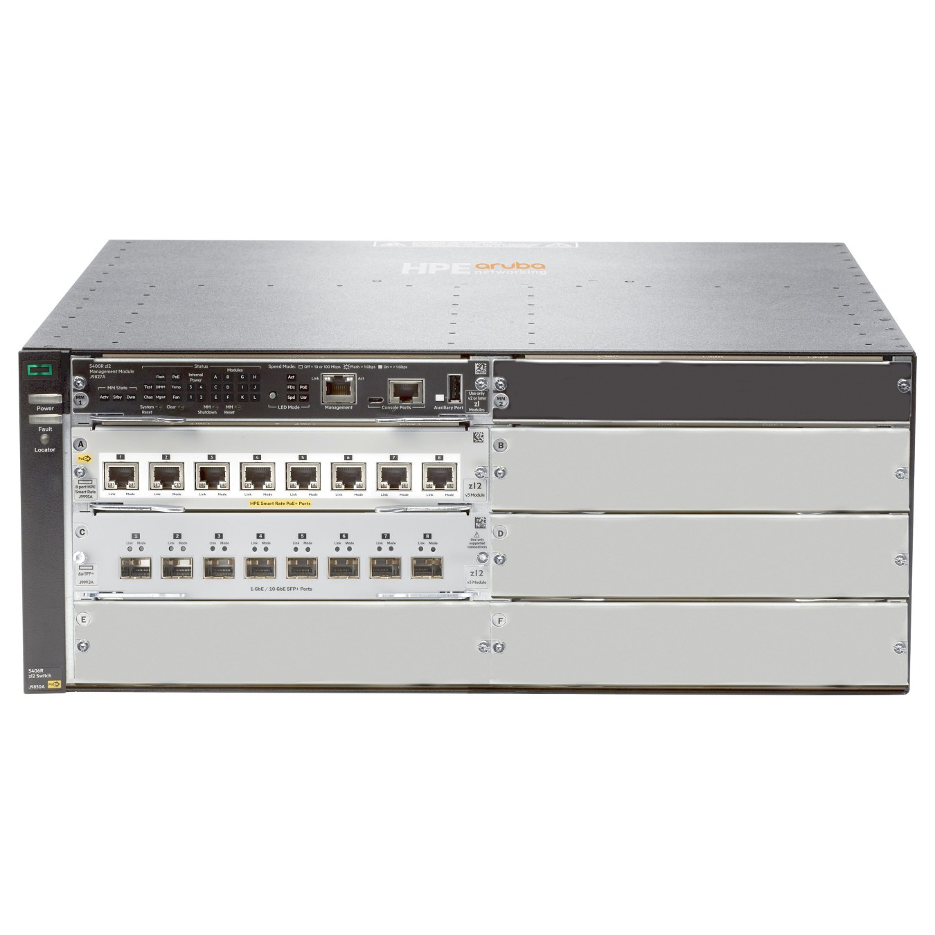 Buy HP Switch 5406R 8x10GBase 8SFP+ nPSU v3 in Cyprus, Nicosia, Limassol, Larnaka, Pafos