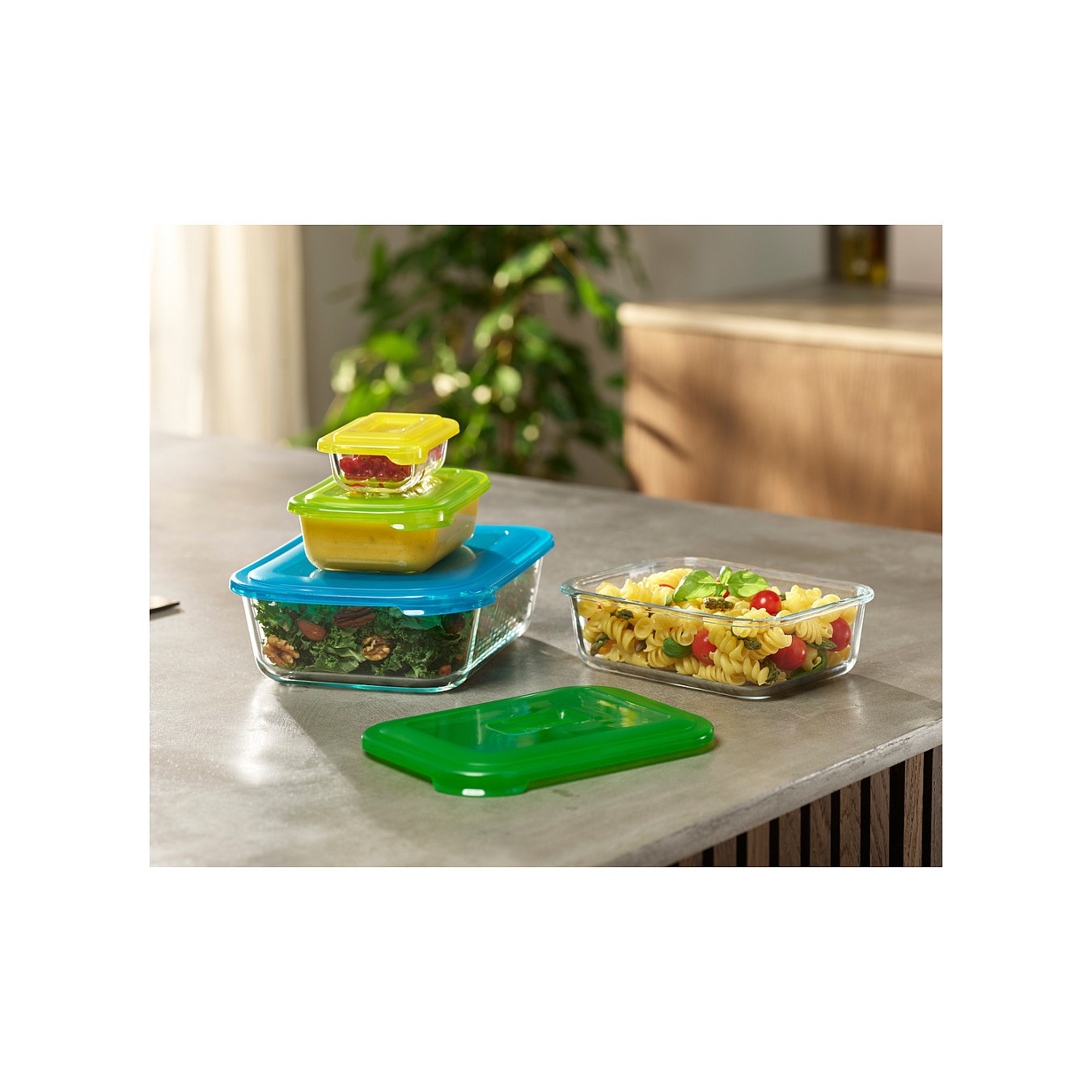 Buy Joseph Joseph Nest Vorratsdosen - Set 4 tlg. Glas in Cyprus, Nicosia, Limassol, Larnaka, Pafos