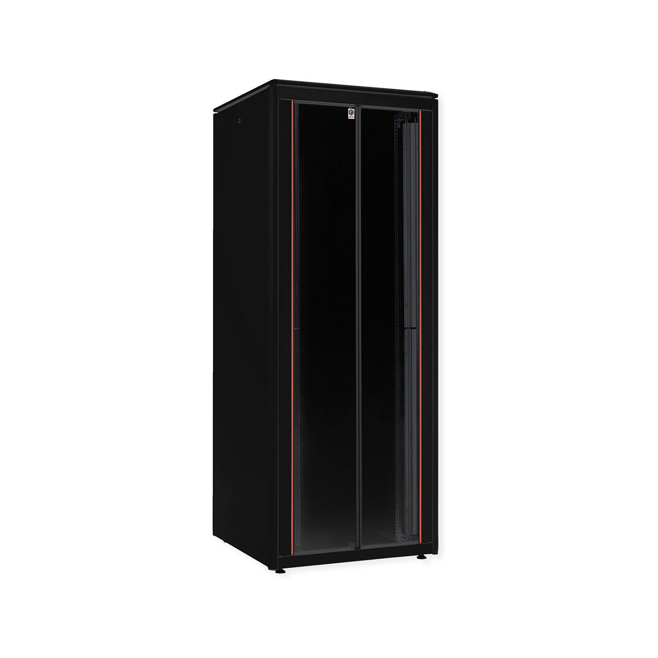 Buy ROLINE 19-Zoll Netzwerkschrank Pro 47 HE, 800x800 BxT Glastr schwarz in Cyprus, Nicosia, Limassol, Larnaka, Pafos