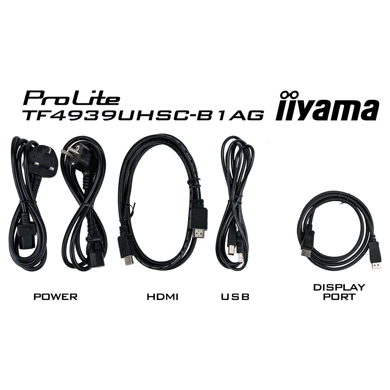 Buy IIYAMA 123cm (49') TF4939UHSC-B1AG 16:9 M-Touch HDMI+DP IPS (Speditionsversand) in Cyprus, Nicosia, Limassol, Larnaka, Pafos
