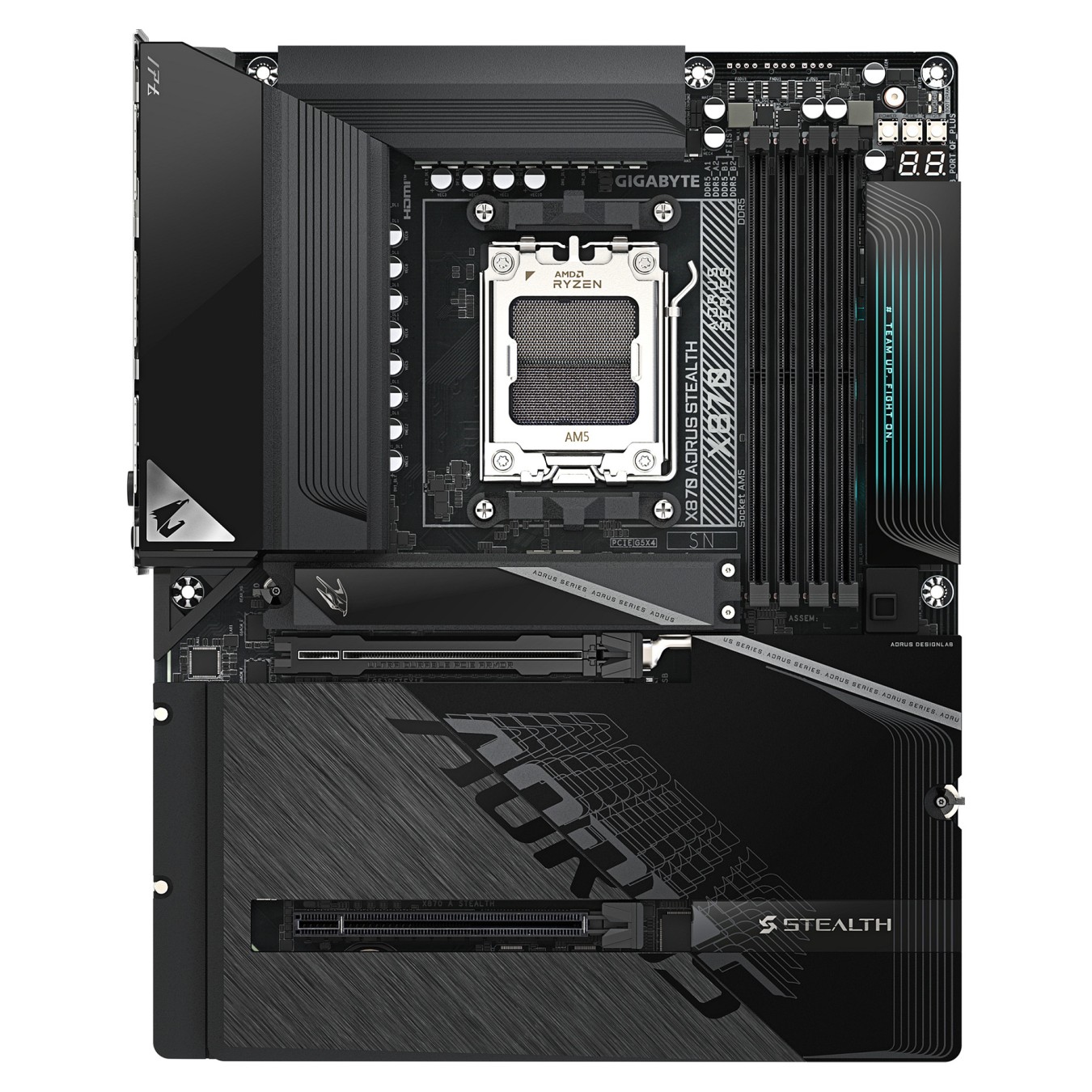 Buy Gigabyte X870 A STEALTH (AM5) (D) in Cyprus, Nicosia, Limassol, Larnaka, Pafos