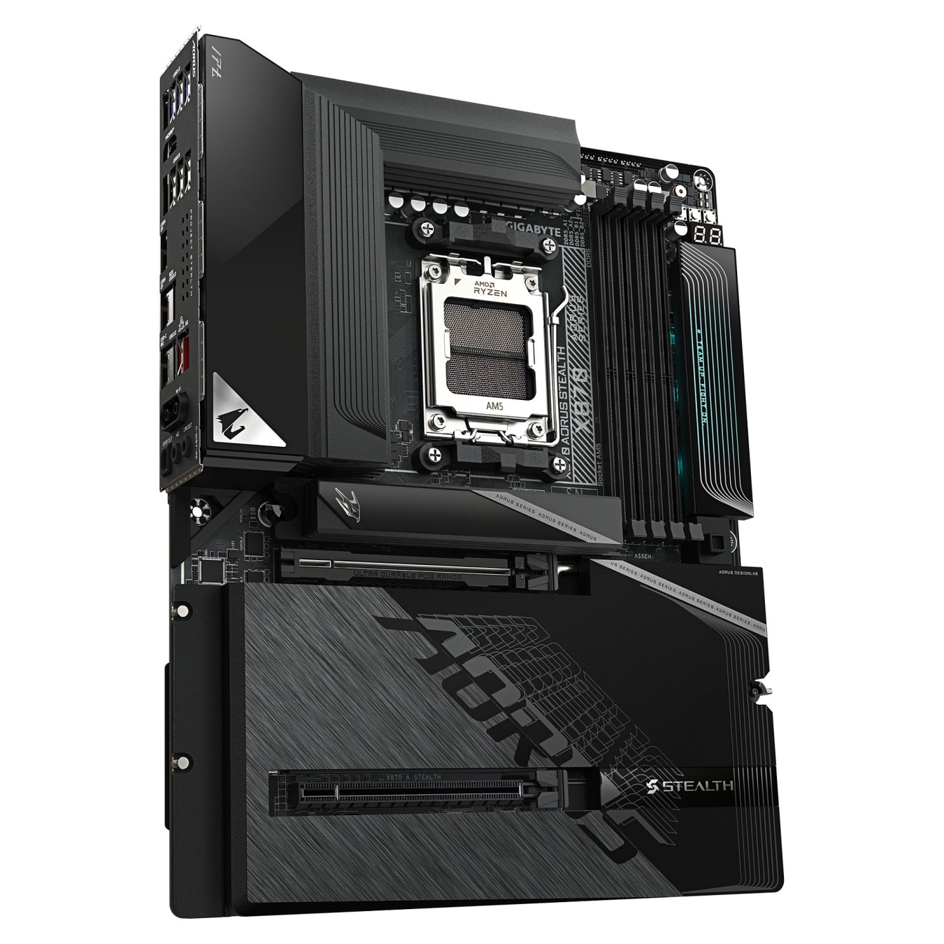 Buy Gigabyte X870 A STEALTH (AM5) (D) in Cyprus, Nicosia, Limassol, Larnaka, Pafos