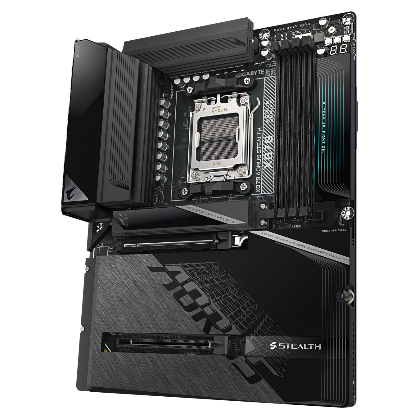 Buy Gigabyte X870 A STEALTH (AM5) (D) in Cyprus, Nicosia, Limassol, Larnaka, Pafos