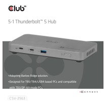 Buy Club 3D CSV-2563 5-1 ThunderboltTM 5 Hub 5K60Hz ThunderboltTM Share zertifiziert 180W in Cyprus, Nicosia, Limassol, Larnaka,