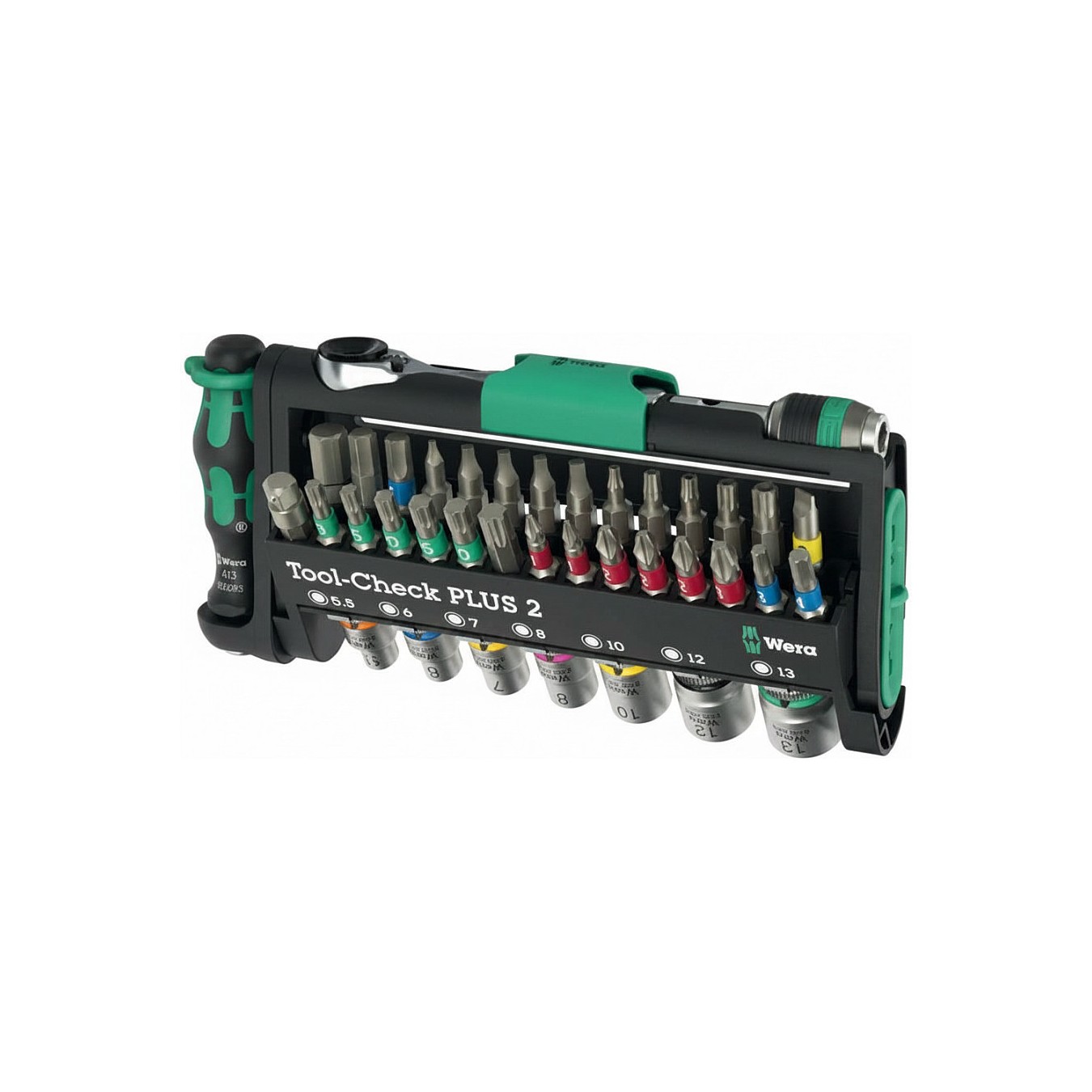 Buy Tool-Check PLUS 2 (schwarz grn, 39-teilig, inkl. 1 4' Bit-Ratsche) in Cyprus, Nicosia, Limassol, Larnaka, Pafos