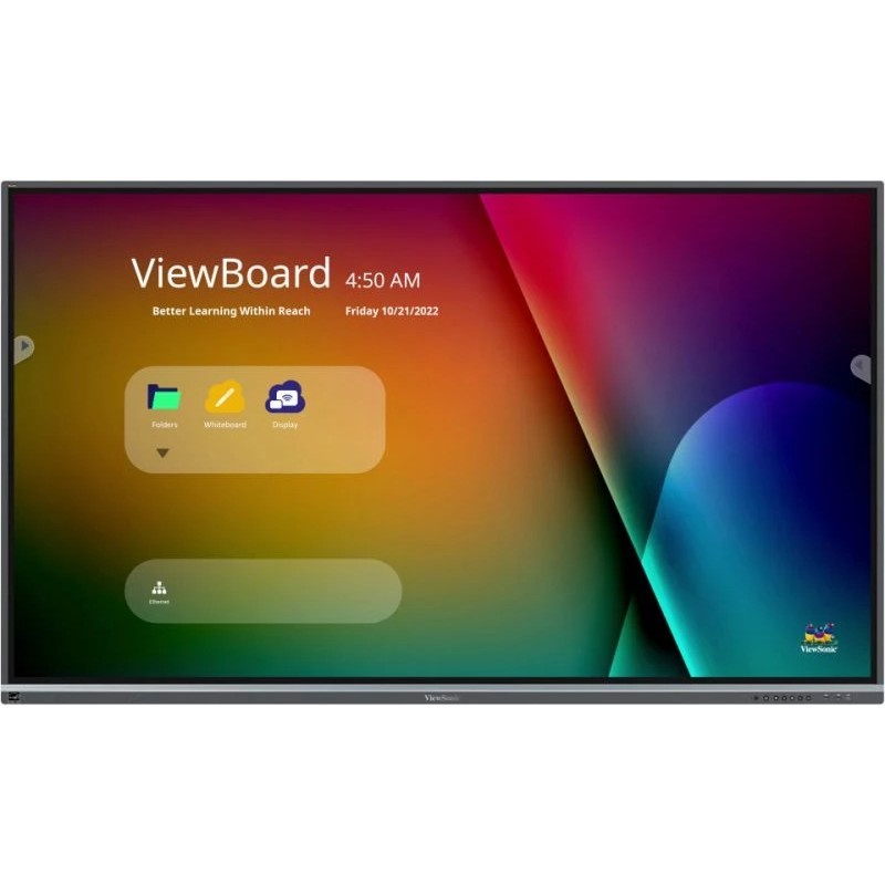 Buy ViewSonic IFP8650-5F - 86-inch 4K Interactive Touch Display - Android 11, 8G... in Cyprus, Nicosia, Limassol, Larnaka, Pafos
