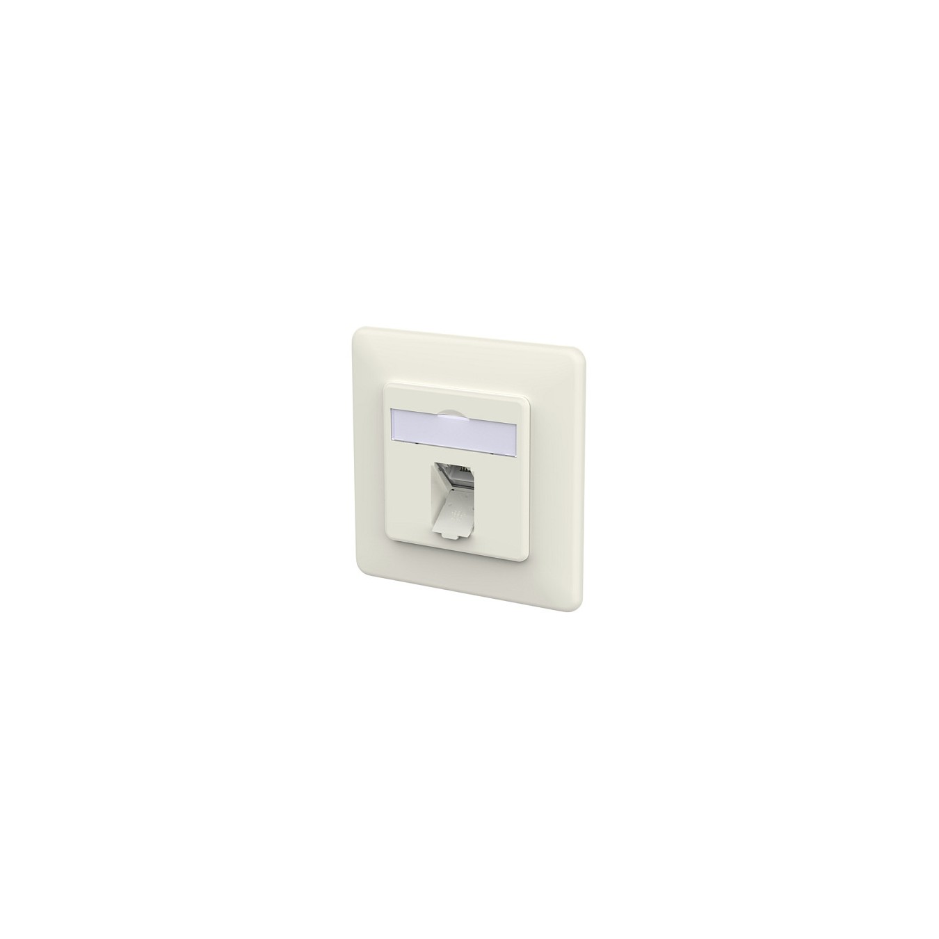 Buy METZ CONNECT Anschlussdose E-DAT C6A IDC 1 Port UP reinwei in Cyprus, Nicosia, Limassol, Larnaka, Pafos