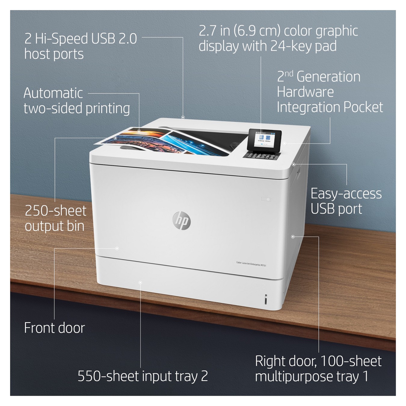 Buy L HP Color LaserJet Enterprise M751dn - Drucker - Laser LED-Druck in Cyprus, Nicosia, Limassol, Larnaka, Pafos