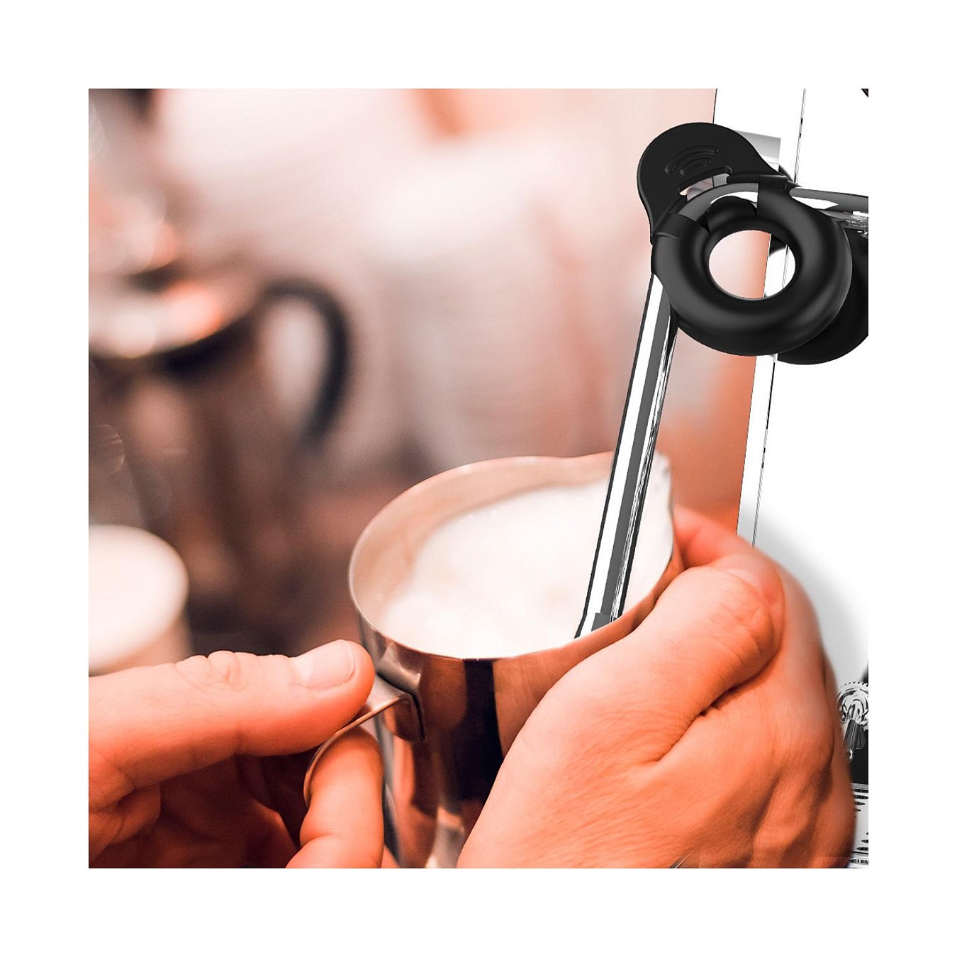 Buy Baristeo Intima Siebtrgermaschine (silber edelstahl. Thermoblock) in Cyprus, Nicosia, Limassol, Larnaka, Pafos
