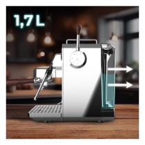 Buy Baristeo Intima Siebtrgermaschine (silber edelstahl. Thermoblock) in Cyprus, Nicosia, Limassol, Larnaka, Pafos