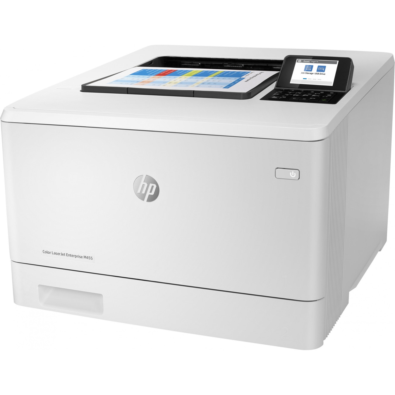 HP Color LaserJet Enterprise M455dn - A4 Duplex Color Laser Printer, 1280MB RAM, 800MHz, 27 ppm, Ethernet