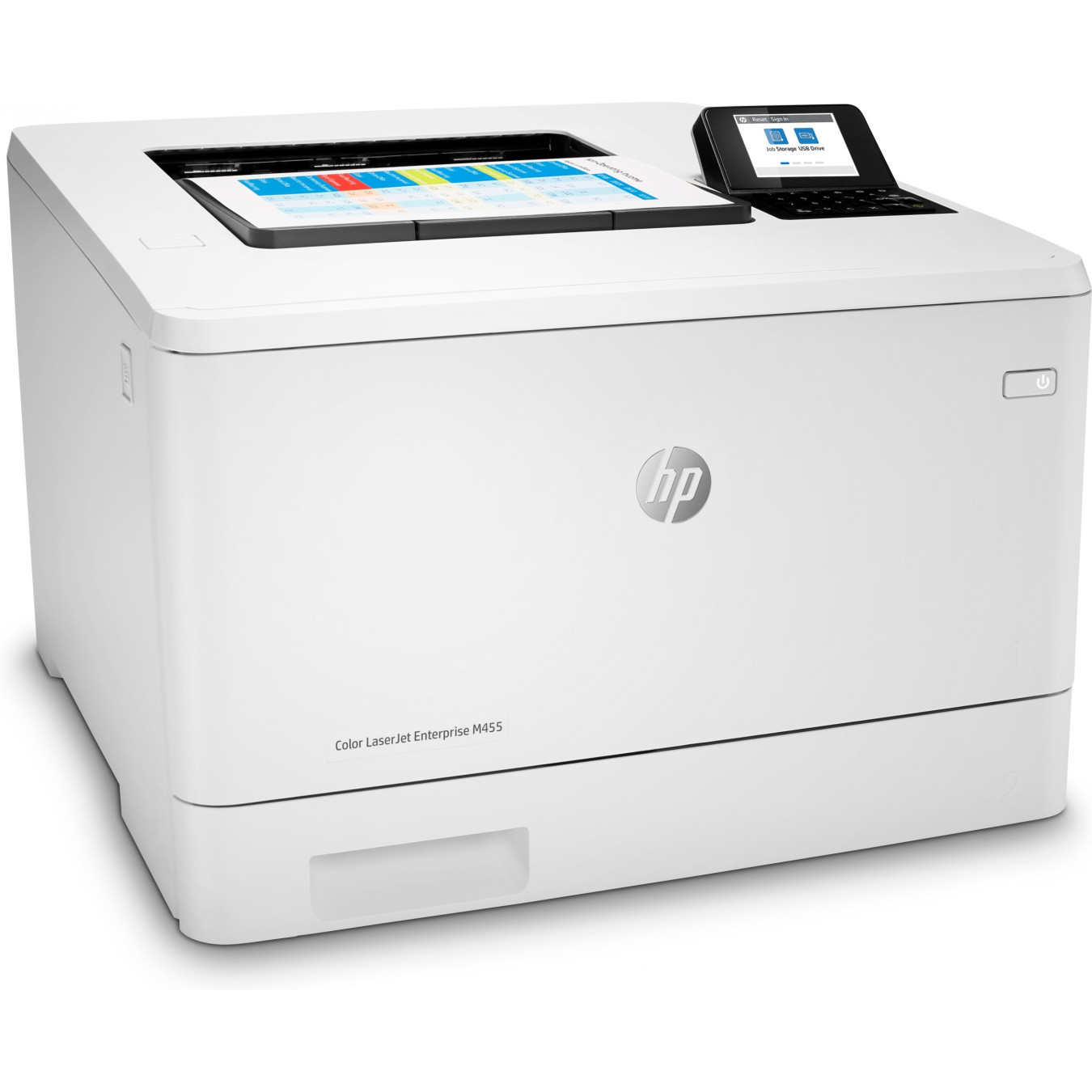 HP Color LaserJet Enterprise M455dn - A4 Duplex Color Laser Printer, 1280MB RAM, 800MHz, 27 ppm, Ethernet