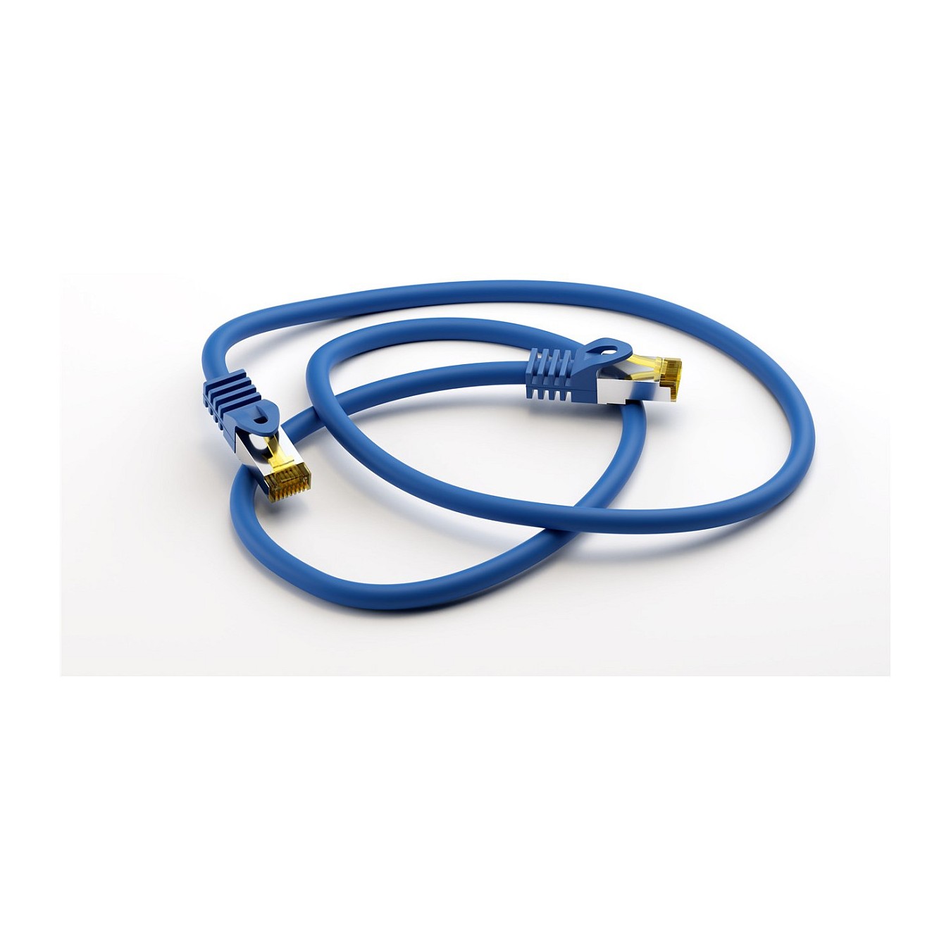 Buy Goobay RJ-45 Patchkabel Cat 6.a S FTP (PIMF). mit Cat.7 Rohkabel (blau. 1.5 Meter. 500 MHz) in Cyprus, Nicosia, Limassol, La