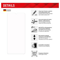 Buy DISPLEX Panzerglas 2D Clear (10H) für Samsung Galaxy A34 Eco-Montagerahmen. Tempered Glas. kratzer-resistente Schutzf... in 