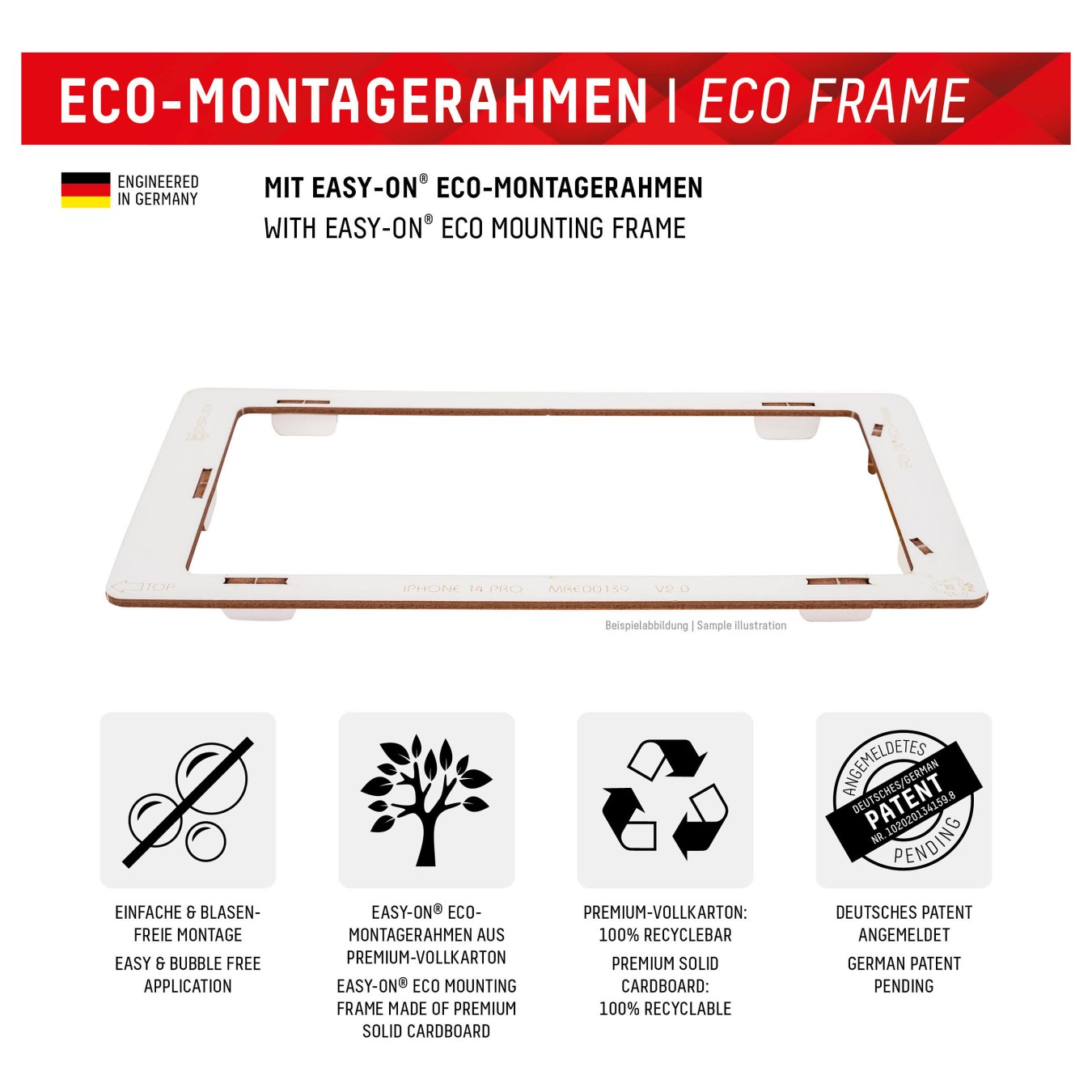 Buy DISPLEX Panzerglas 2D Clear (10H) für Samsung Galaxy A34 Eco-Montagerahmen. Tempered Glas. kratzer-resistente Schutzf... in 