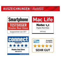 Buy DISPLEX Panzerglas 2D Clear (10H) für Samsung Galaxy A34 Eco-Montagerahmen. Tempered Glas. kratzer-resistente Schutzf... in 