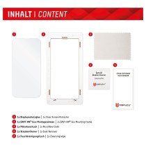 Buy DISPLEX Panzerglas 2D Clear (10H) für Samsung Galaxy A34 Eco-Montagerahmen. Tempered Glas. kratzer-resistente Schutzf... in 