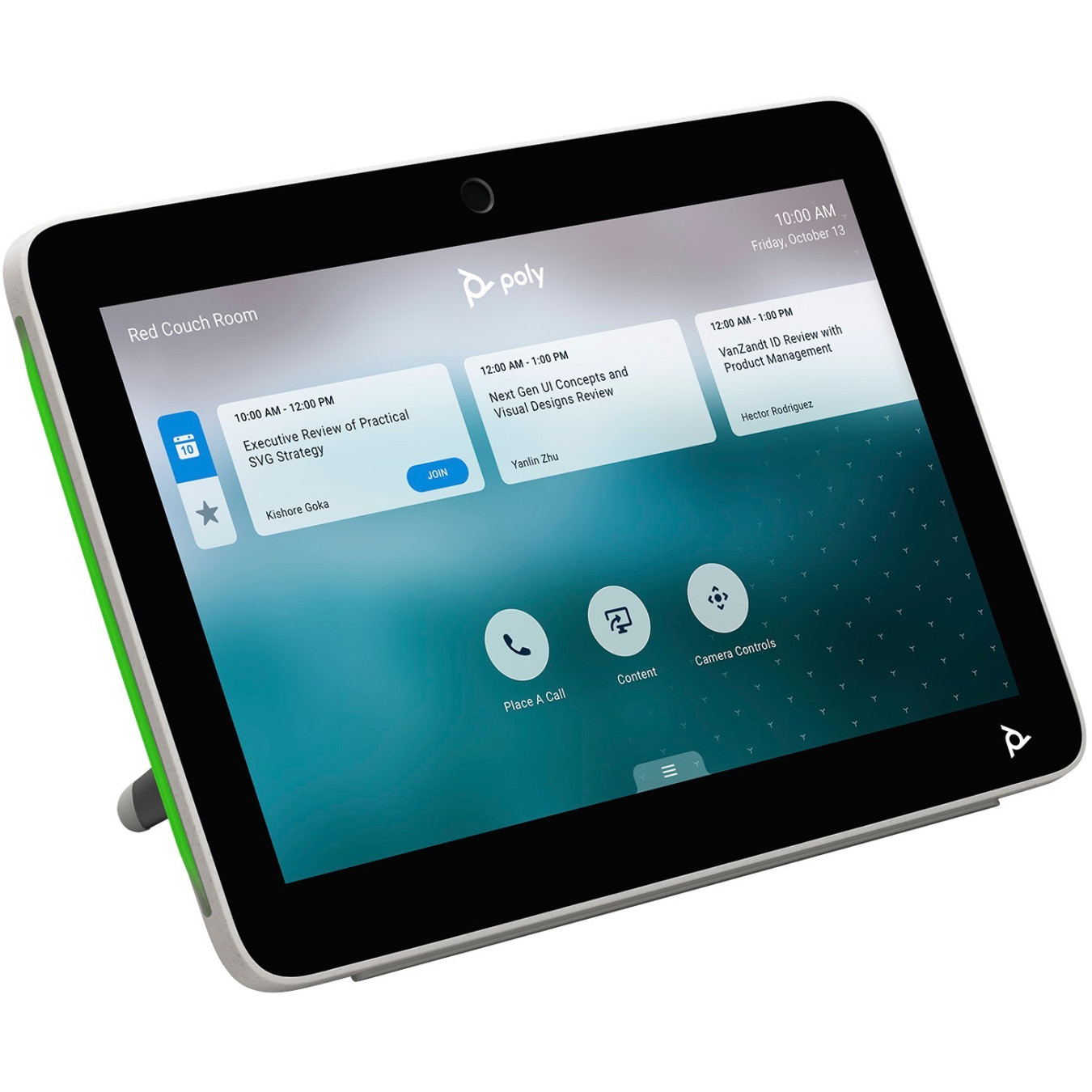 HP Poly TC10 - TC10 - 10.1-inch touch room scheduler, WXGA 1280x800, White, PoE — Buy in Cyprus with Fast Delivery
