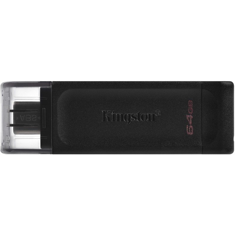 Buy Kingston DataTraveler 70 - 64GB USB-C 3.2 Gen 1 Flash Drive - Black in Cyprus, Nicosia, Limassol, Larnaka, Pafos
