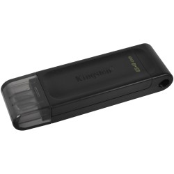 Buy Kingston DataTraveler 70 - 64GB USB-C 3.2 Gen 1 Flash Drive - Black in Cyprus, Nicosia, Limassol, Larnaka, Pafos