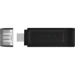 Buy Kingston DataTraveler 70 - 64GB USB-C 3.2 Gen 1 Flash Drive - Black in Cyprus, Nicosia, Limassol, Larnaka, Pafos