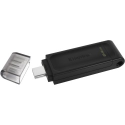 Buy Kingston DataTraveler 70 - 64GB USB-C 3.2 Gen 1 Flash Drive - Black in Cyprus, Nicosia, Limassol, Larnaka, Pafos
