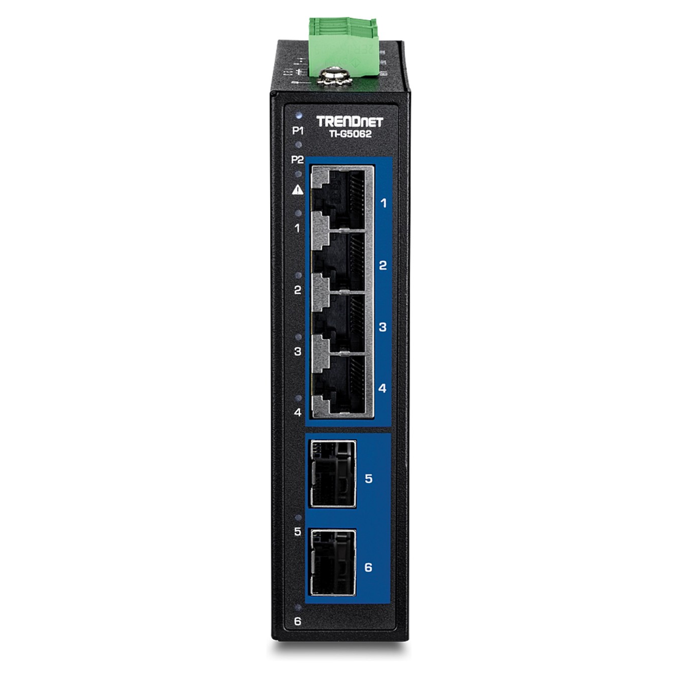 Buy TRENDnet TI-G5062 Industrial DIN-Rail Switch 6-Port 2.5G mit 10G SFP+ Ports in Cyprus, Nicosia, Limassol, Larnaka, Pafos