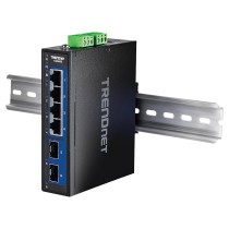 Buy TRENDnet TI-G5062 Industrial DIN-Rail Switch 6-Port 2.5G mit 10G SFP+ Ports in Cyprus, Nicosia, Limassol, Larnaka, Pafos