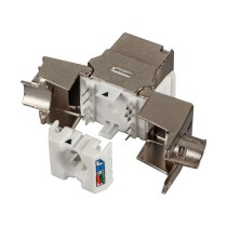 Buy EFB RJ45 Keystone STP, Cat.6A, 500MHz, Komponenten zertifiziert in Cyprus, Nicosia, Limassol, Larnaka, Pafos