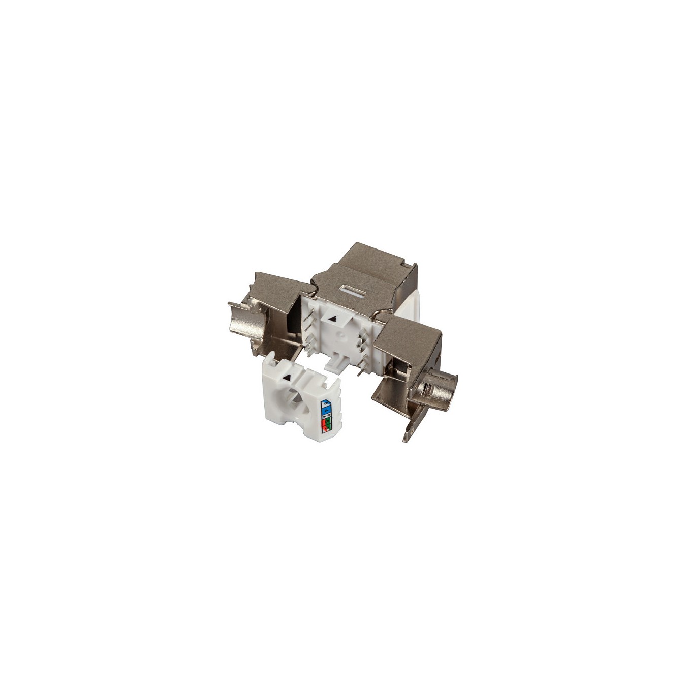 Buy EFB RJ45 Keystone STP, Cat.6A, 500MHz, Komponenten zertifiziert in Cyprus, Nicosia, Limassol, Larnaka, Pafos
