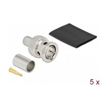 Buy BNC Stecker zum Crimpen RG6 mit passendem Schrumpfschlauch - 5 Stück in Cyprus, Nicosia, Limassol, Larnaka, Pafos