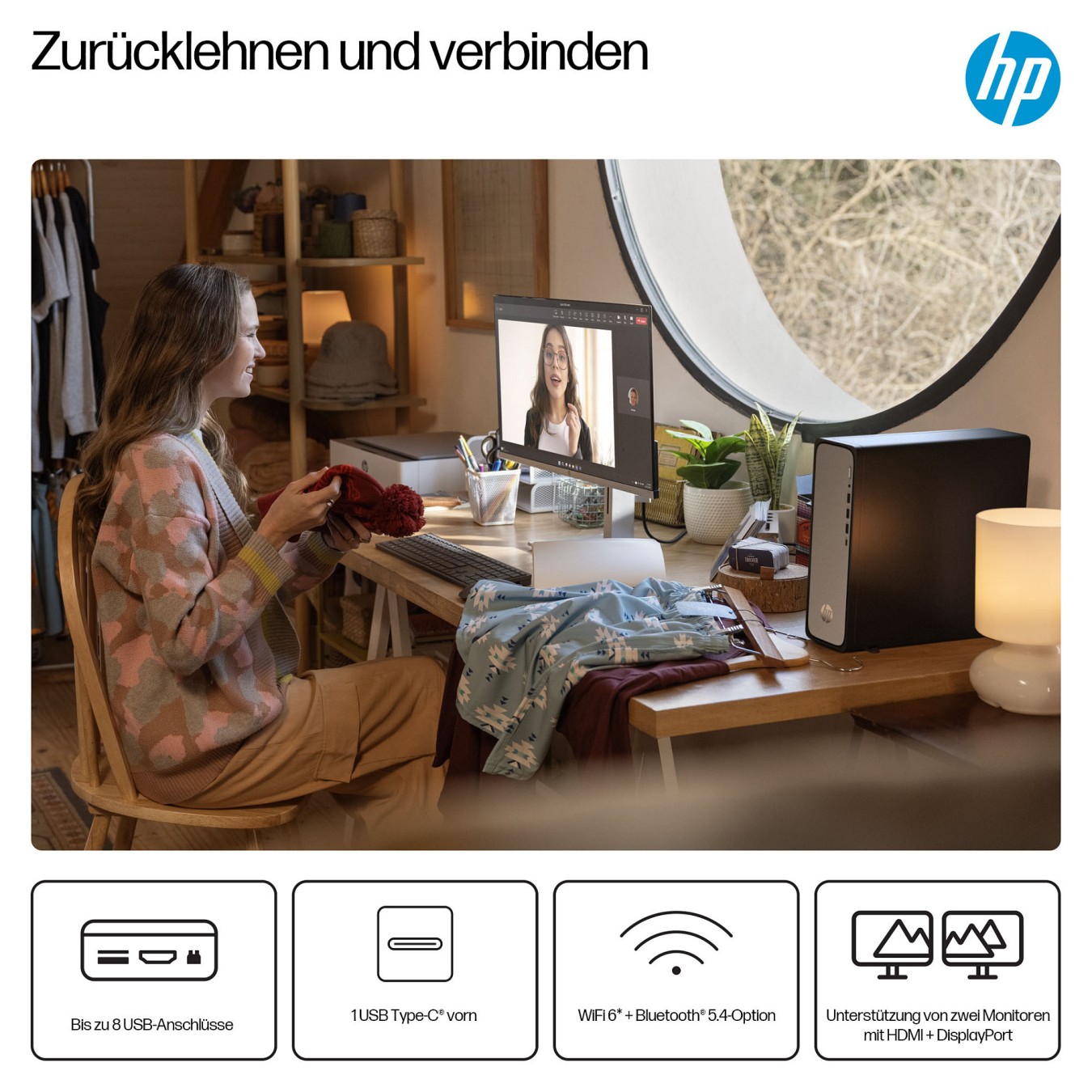 Buy HP Slim Desktop S03-0134ng i3-14100 16GB 512SSD FreeDOS in Cyprus, Nicosia, Limassol, Larnaka, Pafos