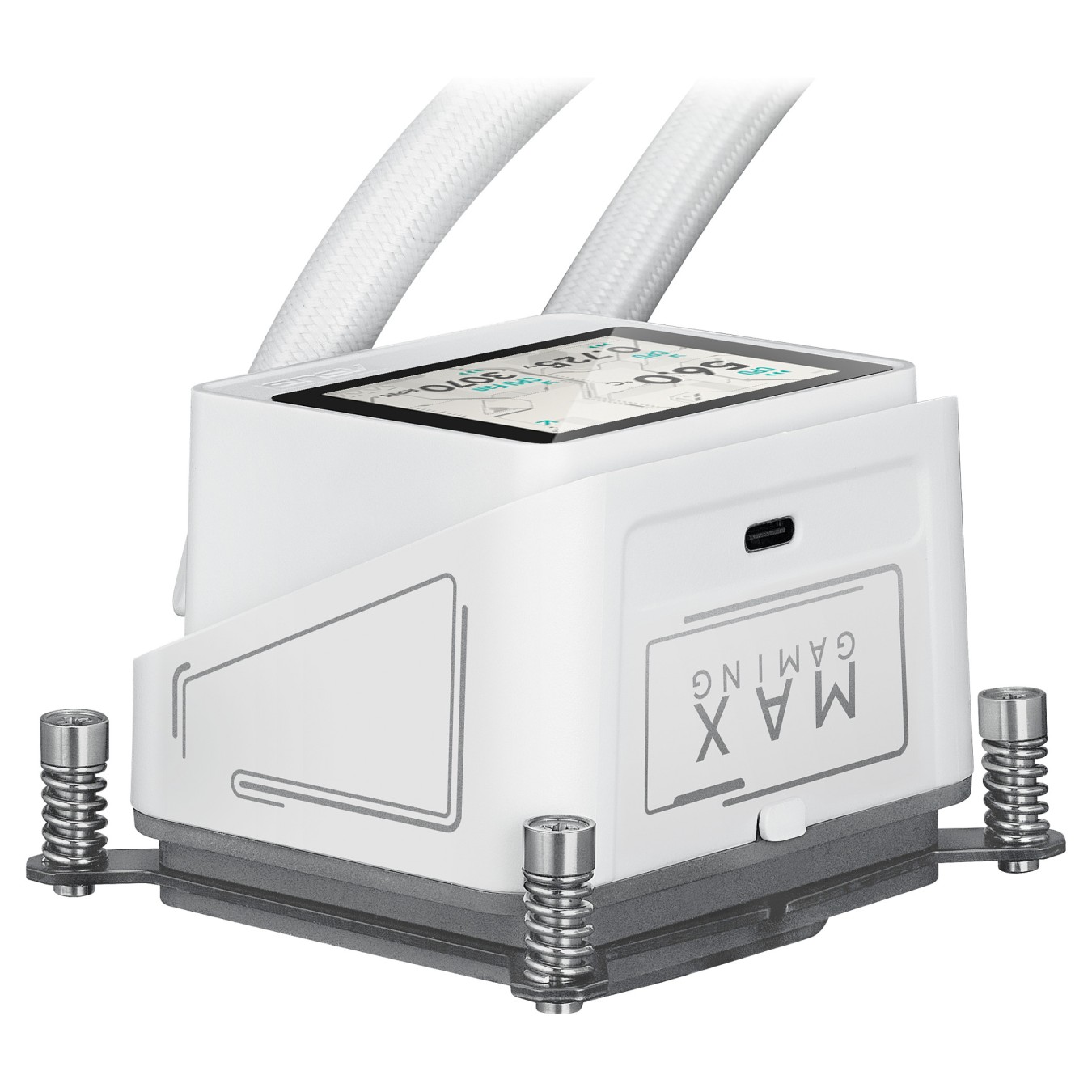 Buy K ASUS MAX GAMING LC 360 ARGB LCD White Komplettwasserkühlung für CPUs in Cyprus, Nicosia, Limassol, Larnaka, Pafos