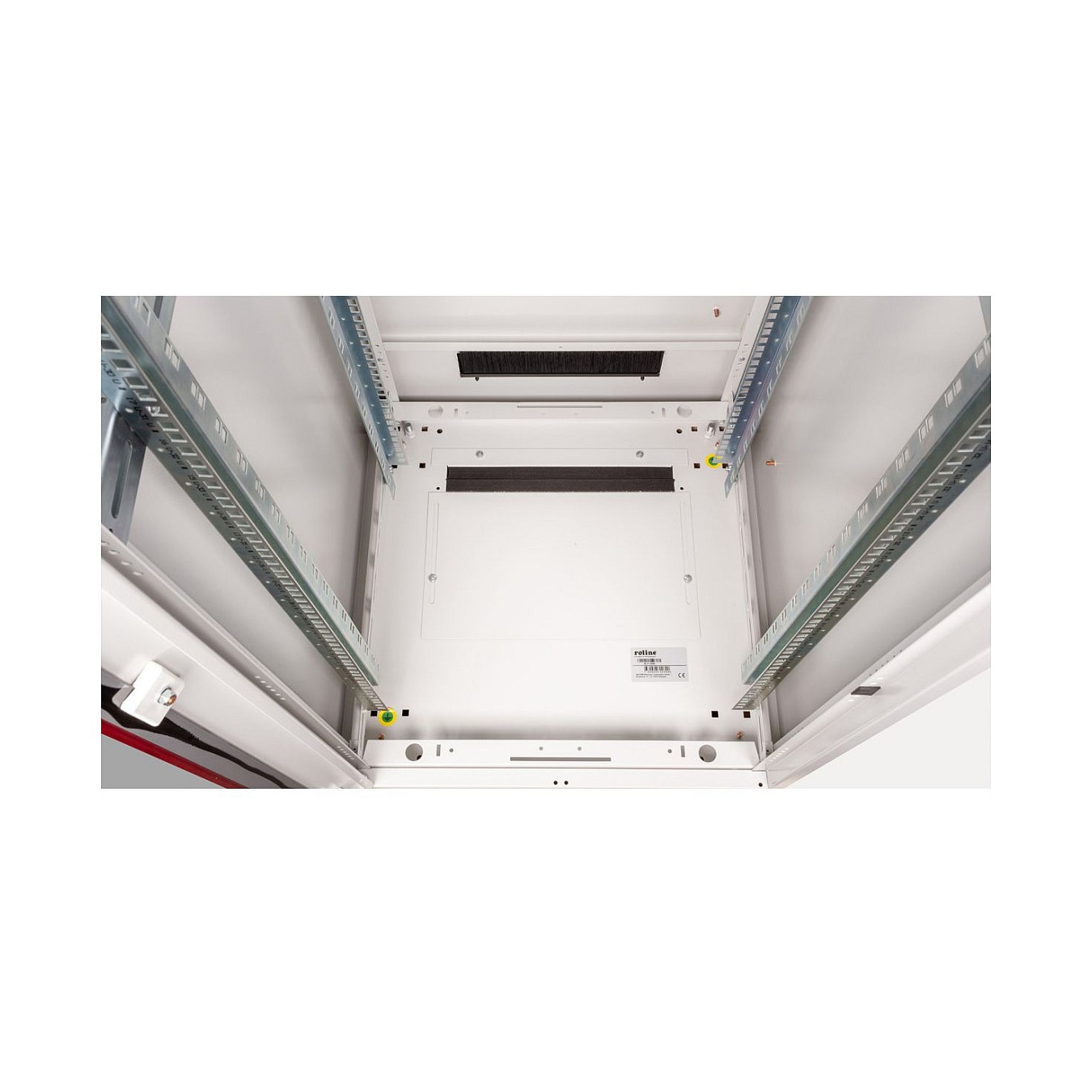 Buy ROLINE 19-Zoll Netzwerkschrank Pro 47 HE, 600x600 BxT Glastr grau in Cyprus, Nicosia, Limassol, Larnaka, Pafos