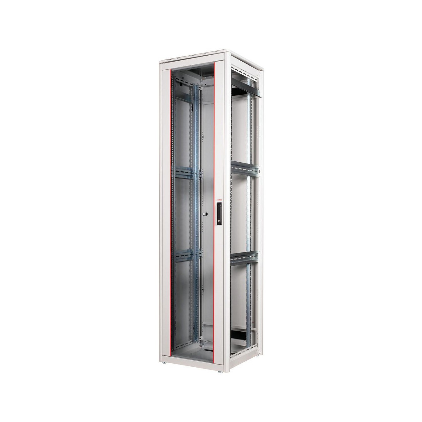 Buy ROLINE 19-Zoll Netzwerkschrank Pro 47 HE, 600x600 BxT Glastr grau in Cyprus, Nicosia, Limassol, Larnaka, Pafos