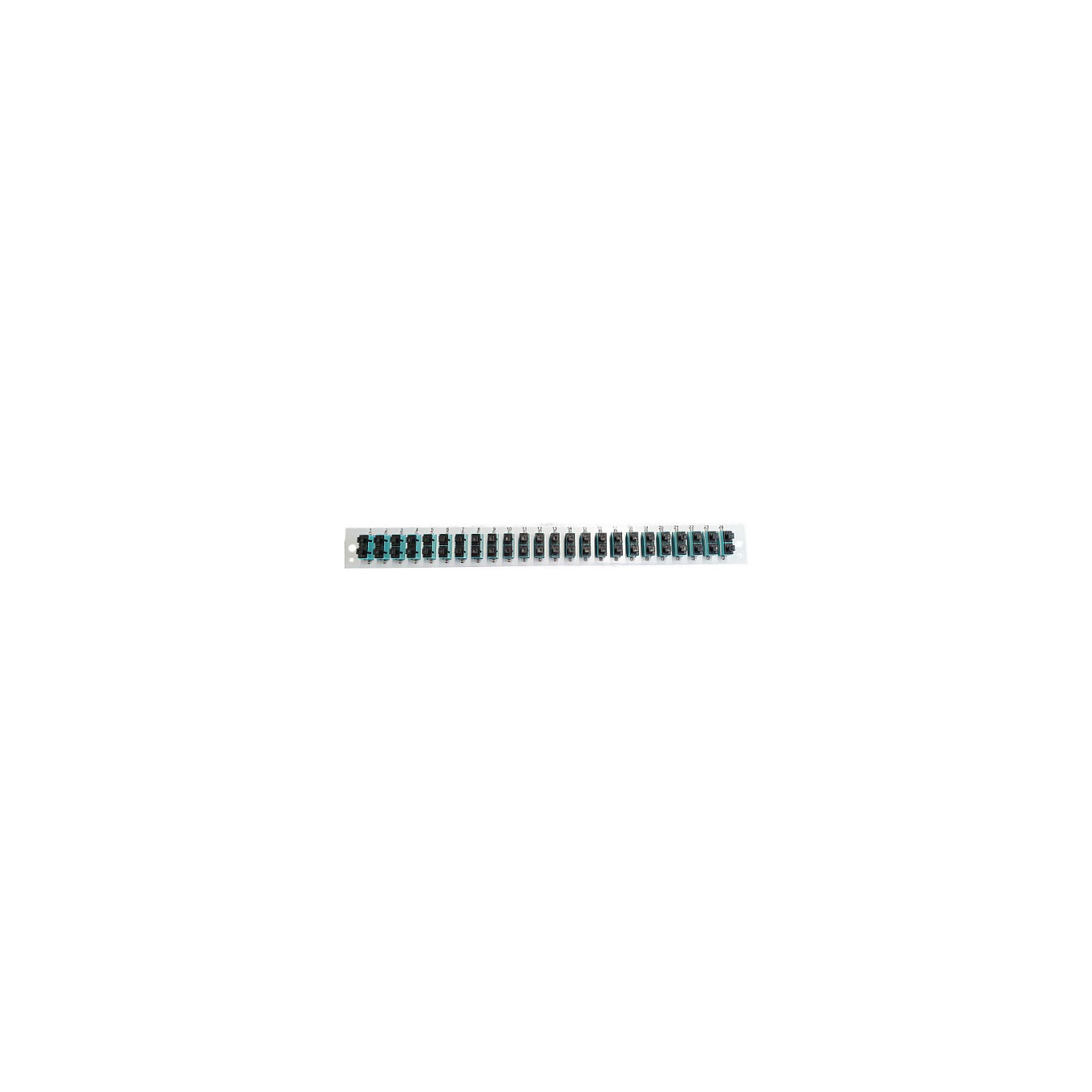 Buy EFB Bestckte Frontblende mit 24 x SC Duplex Kupplung OM3 vertikal, grau in Cyprus, Nicosia, Limassol, Larnaka, Pafos