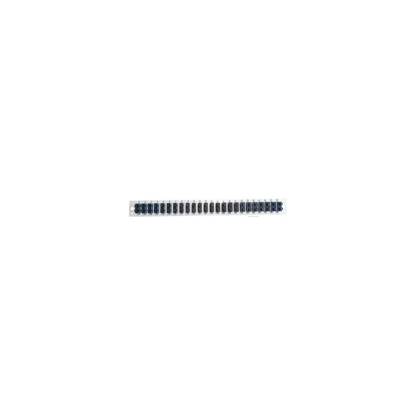 Buy EFB Bestckte Frontblende mit 24 x SC Duplex Kupplung OM3 vertikal, grau in Cyprus, Nicosia, Limassol, Larnaka, Pafos