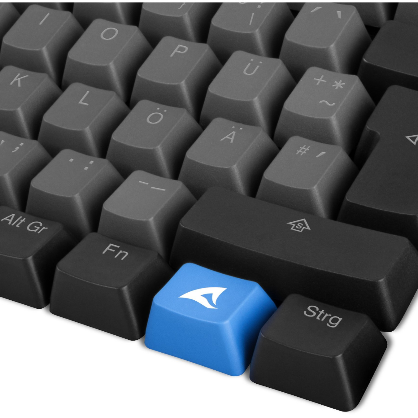 Sharkoon SKILLER SAC20 S4 - 62-Piece Keycap Set for SKILLER SGK50 S4 - Black, German QWERTZ — Buy in Cyprus with Fast Delivery
