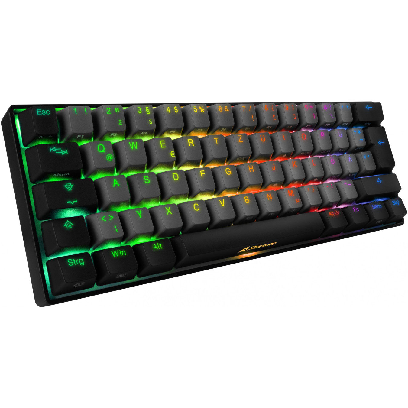 Sharkoon SKILLER SAC20 S4 - 62-Piece Keycap Set for SKILLER SGK50 S4 - Black, German QWERTZ — Buy in Cyprus with Fast Delivery